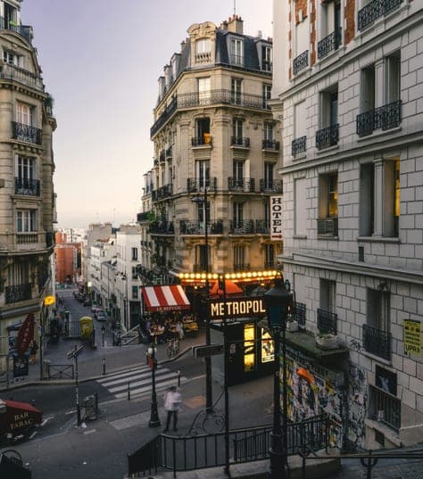 Street in Paris, France